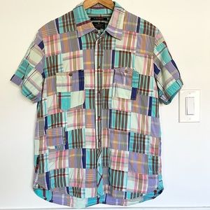 Paul Smith Colorful Checkered Men's Shirt
